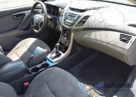 2014 Hyundai Elantra Se из США, поврежденный, VIN 5NPDH4AE2EH501915